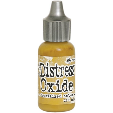 UPC: 0789541057086 | Ranger TDR-57086 Tim Holtz Distress Oxides Reinkers – Fossilized Amber