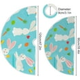 thumbnail image 3 of FMSHPON Easter Xmas Christmas Tree Skirt Stand Mat for Holiday Party Decoration Indoor Outdoor 36 inches, 3 of 6