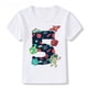 thumbnail image 5 of Camiseta de algodón con dibujos animados para niños, ropa para niños y niñas, ropa para cumpleaños de 6, 7, 8 y 9 años, camiseta con estampado de nueve planetas, 5 of 5