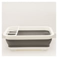 thumbnail image 3 of Camper Car Foldable Dish Rack Tableware Rack Portable Bowl Rack TPR Bowl Sink Design For RV Caravan Boats ,Easy to Use, 3 of 6