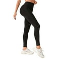 thumbnail image 3 of SMZ Women's Fleece Lined Leggings Thermal Warm Winter Tights High Waisted Yoga Pants Cold Weather with Pockets, 3 of 6