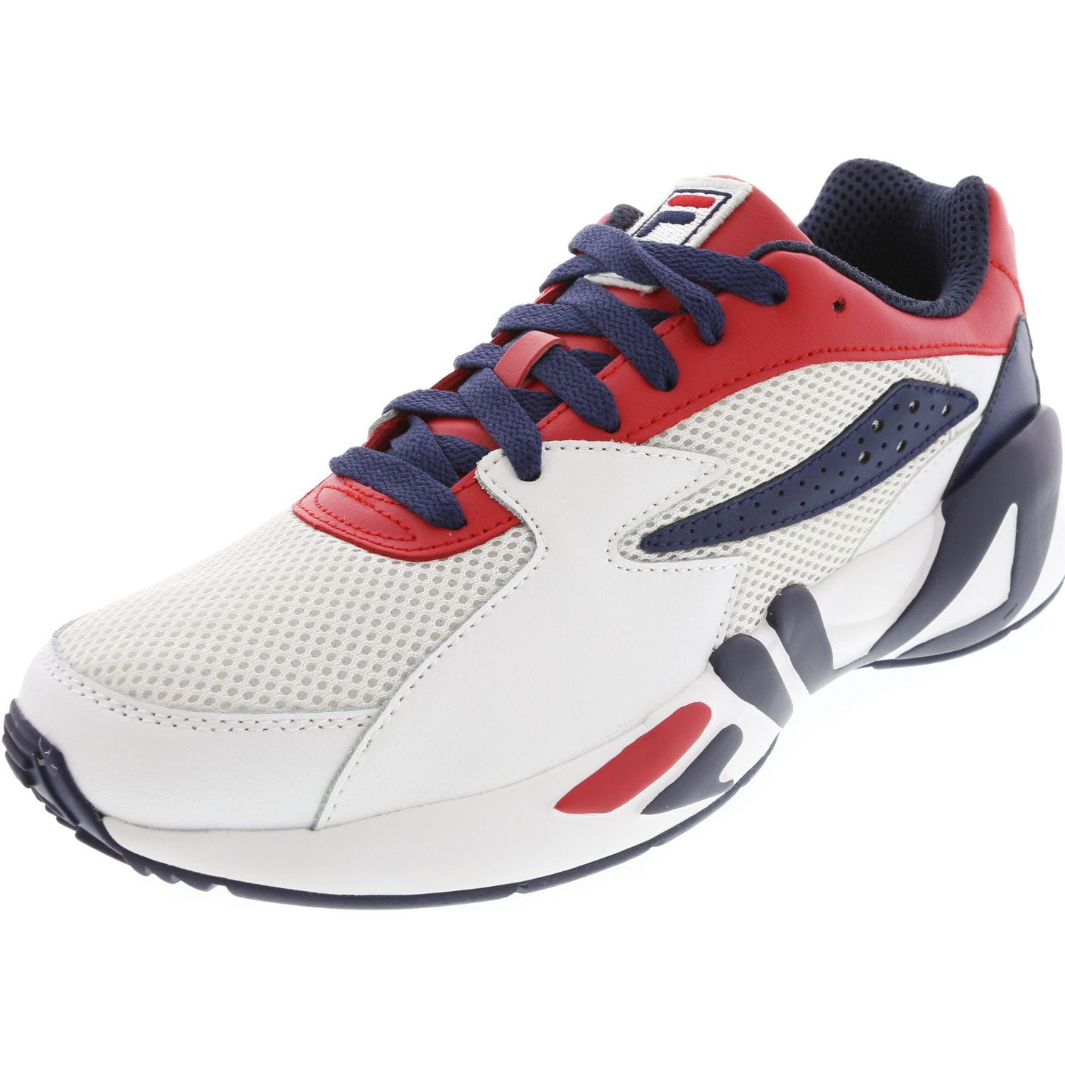 Fila Mindblower Athletic Style Fashion Sneaker - 9M - Fire Red / White ...