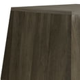 thumbnail image 4 of Terry SOLID MANGO WOOD 16"WD Irregular Side Table in Ash Gray & Fully Assembled, 4 of 12