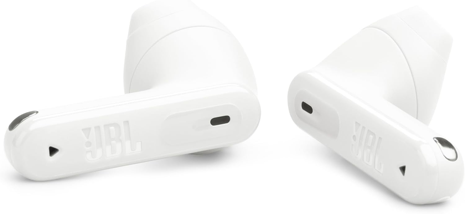 Open Box JBL Tune Flex 2 - True Wireless Noise Cancelling Earbuds - White