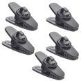 thumbnail image 2 of Bamboohart Portable Rotating Headphone Clamps for Headset Use Durable Plastic Black Color 5 Pieces Fits, 2 of 6