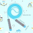 thumbnail image 2 of 2 PCS Skipping Ropes for Children, 2.6m Skipping Rope with Skin-Friendly Foam Handles,Suitable Girls Boys Exercise Workout Outdoor, 2 of 5