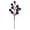 Green, variant on Burgundy Christmas Ball Picks, 17.32in Decorative Ornament Spray with Plaid Ball Accents for Xmas Tree Wreath Floral Arrangement Decor
