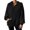 AB188 Black, variant on Tisuna Womens Half Zip Sweatshirts Long Sleeve Thicked Warm Fleece Tops Fall Winter Pullover With Pockets Everyday Wear Casual Sweatshirts