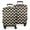 Black Beige Chevron, variant on Black Beige Chevron Pattern Luggage Cover Fashion Suitcase Cover Baggage Covers Fit 25-28 Inch Luggage (Go Travel)