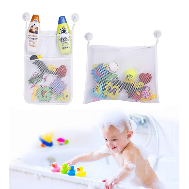 Amerteer Bath Toy OrganizerBath Toy Holder Storage Bags Mesh