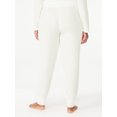 thumbnail image 3 of Joyspun Women's Waffle Hacci Knit Sleep Joggers, Sizes S to 3X, 3 of 6
