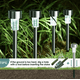 thumbnail image 4 of Luces solares para césped, jardines, impermeables, exteriores, 10 unidades, 4 of 6