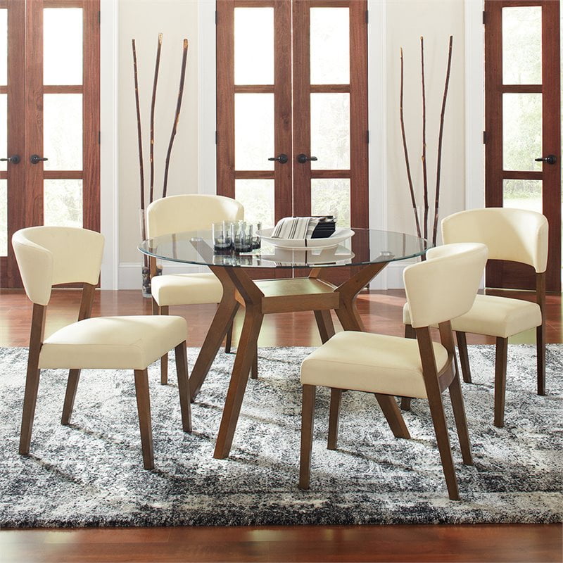 5 Piece Glass Dining Set Pictures