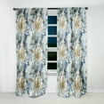 thumbnail image 2 of Designart "Ethereal Flourishing Rococo IV" Floral Blackout Curtain Panels, 2 of 4
