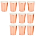 thumbnail image 4 of Color Paper Cup, Dazzling Beverage Cup 3 Colors  For Suitable For Party Use Etc Rose Gold, 4 of 8