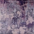 thumbnail image 1 of Ahgly Company Machine Washable Indoor Square Industrial Modern Purple Jam Purple Area Rugs, 6' Square, 1 of 7