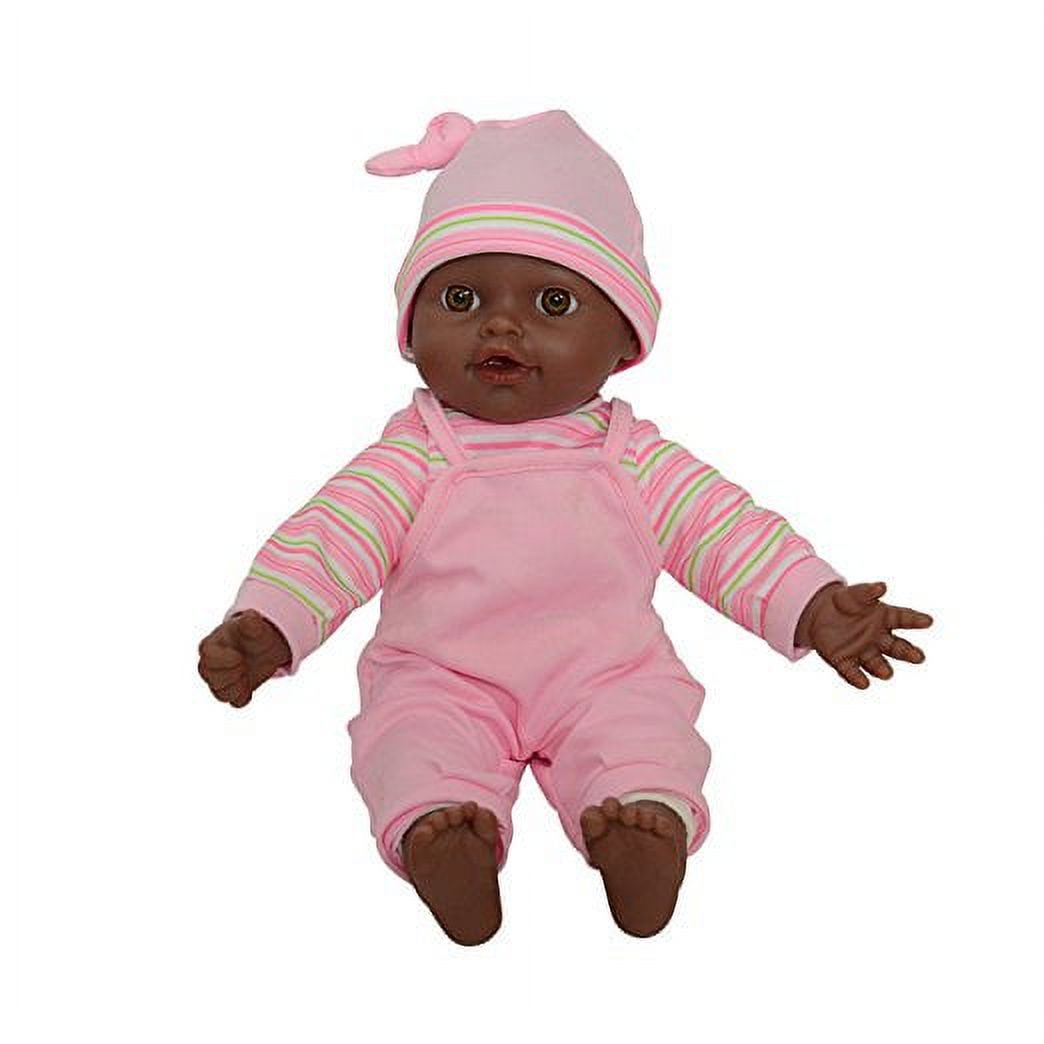 The New York Doll Collection 12" Sweet African American Twin Dolls Play Baby Dolls