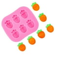thumbnail image 4 of Small Carrots Molds DIY Epoxy Resin Molds Chocolate Molds Silicone Molds Fondant Molds Baking Molds for Cake Decoration, 4 of 8