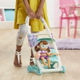 thumbnail image 4 of Baby Alive Littles Push N Kick Stroller Set, Includes Little Lucy Doll, Accessories, 9'', 4 of 19