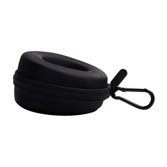 DESIGNICE Travel Watch Case Single Storage Box for Wristwatches up to 50mm, Black