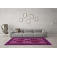 thumbnail image 3 of Ahgly Company Indoor Square Persian Pink Traditional Area Rugs, 6' Square, 3 of 4