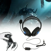 Wired Gaming Headset Earphones Headphones with Microphone Mic Stereo Supper Bass for Sony PS4 for PlayStation 4 Gamers Wholesale