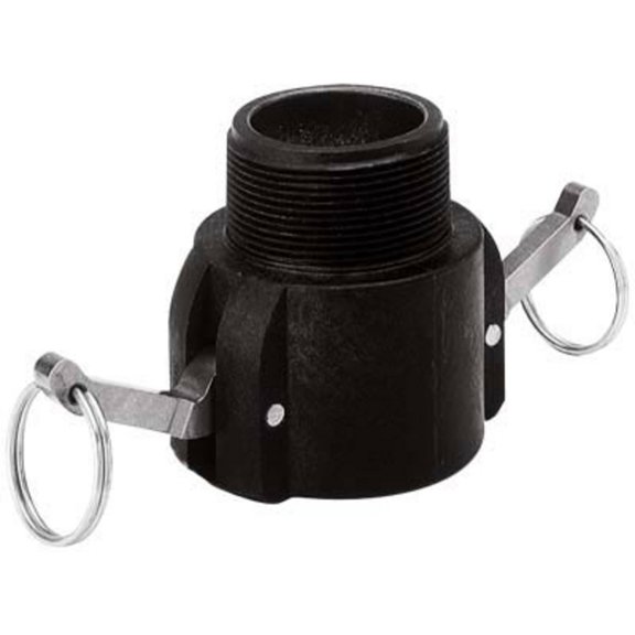 Female Coupler - 2in., Male Thread