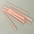 thumbnail image 3 of Yika Drinking Straw Clearance Colored Paper Drinking Straw Can Be Naturally Decomposed Party Birthday Party 25PC Pink, 3 of 5