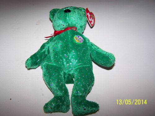 green ty bear