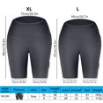 thumbnail image 2 of Advancent Pantalones cortos de yoga de cintura alta, color gris claro, elásticos y transpirables, para amantes de la yoga, pantalones cortos Uniforme atlético, 2 of 6