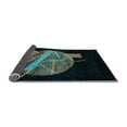 thumbnail image 2 of Ahgly Company Indoor Rectangle Oriental Light Blue Modern Area Rugs, 6' x 9', 2 of 4