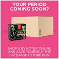 U by Kotex Fitness Tampons with FITPAK, Regular Absorbency, Unscented