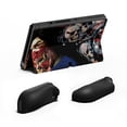 thumbnail image 6 of PlayVital ZealProtect Soft Protective Case for Nintendo Switch OLED, Flexible Protector Joycon Grip Cover for Nintendo Switch OLED w/Thumb Grips & ABXY Direction Button Cap - Ghost of Samurai, 6 of 9