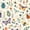Color 2, variant on Retro Peel and Stick Wallpaper 23.6in x 9.8ft Vintage Botanical Beetle Intricate Illustrations Floral Contact Paper Vinyl Self Adhesive Wall Paper for Bedroom Shelf Cabinet Renter Friendly