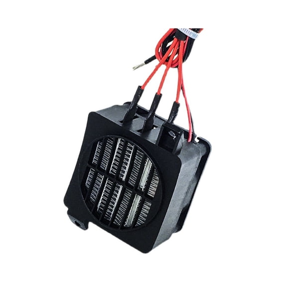 Scienceny Calentador PTC 12V 24V Ventilador de calefacción Suministros para el hogar Instalación práctica Operación simple Accesorios industriales Herramientas manuales 220V 300W/24V Scienceny TO010392-07