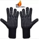 thumbnail image 3 of Horno De Hornear Bbq Guantes De Tela Guantes Para Cocina Color Negro, 3 of 8