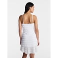 thumbnail image 3 of No Boundaries Lace Ruffle Mini Dress, Women’s XXS-XXL, 3 of 5