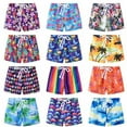 thumbnail image 2 of 2-7Y Boys Girls Swim Trunks Girls Board Shorts Toddler Baby Sport Running Casual Quick Dry Swim Trunk, 2 of 4