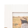 thumbnail image 3 of Timeless Resin Two Tone Photo Frame for Home Decor Picture Frames for Living Room Centerpiece, Shelf Display, and Tabletop Styling - Decorative Frames for Office or Study Desk - 10", White & Brown, 3 of 13