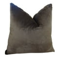 thumbnail image 2 of Plutus Fancy Brown Mink Handmade Throw Pillow, (26" x 26"), 2 of 4
