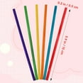 thumbnail image 2 of HONMEET 50Pcs Colored Dowel Rods for Creative Activities Wooden Stick Shape, 2 of 8