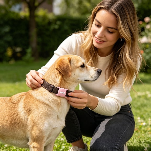 Pet Tracker Real-Time Locator IP67 Waterproof Anti-Lost Device for Dogs Cats Outdoor Adventures