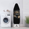 thumbnail image 3 of HELLHERO Pug Ironing Board Cover 3 Fasteners Elastic Edge Polyester Fiber Fabric for Mom Wife Gifts, 3 of 5