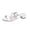 White Sandals for Women, variant on Hopeusnice Women's Sandals Non-Slip Breathable Block Heel PU Materials Summer Shoes Soft Trendy Open Toe Sandals Shoes for Beach Flexible Walking Shoes Pink 37