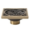 thumbnail image 4 of Floor Drain, Anti Smell Square Floor Drain Large Displacement Drainage  For Garages For Kitchens, 4 of 8