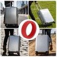 thumbnail image 5 of Unique Bargains 4 Pcs Durable Luggage Wheel Covers Red Silicone, 5 of 5
