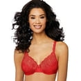 thumbnail image 1 of Bali Womens Lace Desire Underwire Bra, 38B, Crimson Red, 1 of 1