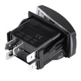 thumbnail image 4 of LED Light Bar Rocker Switch , 12V 24V Waterproof 5 Pin LED Light Bar Toggle Rocker Switch SPST ON-OFF For Car Boat Truck, 4 of 8
