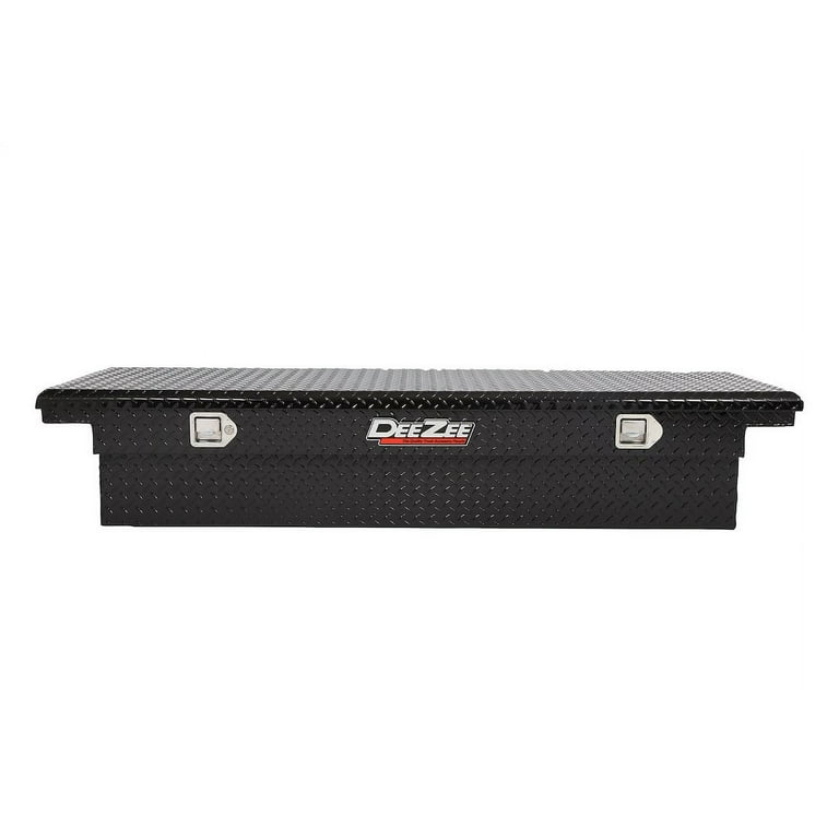 Dee Zee Red Label Single Lid Crossover Tool Box, Black, 8 cu
