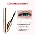 thumbnail image 7 of Natural Look Magnetic False Eyelashes With Eyeliner And Applicator 5 Pair Eyelashes Kit Ds22, 7 of 7